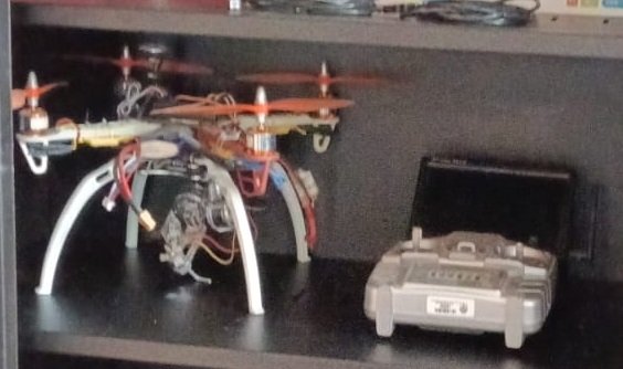 Dron Dirigible + sistema de control remoto