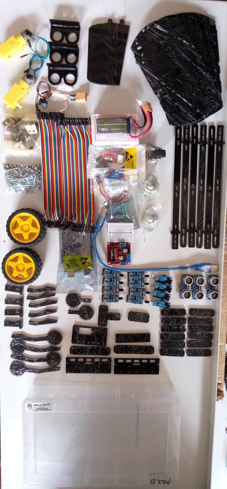 KIT DE ROBOTICA EDUCATIVA ROBOT TRIBOT DESARMADO (VISTRONICA)