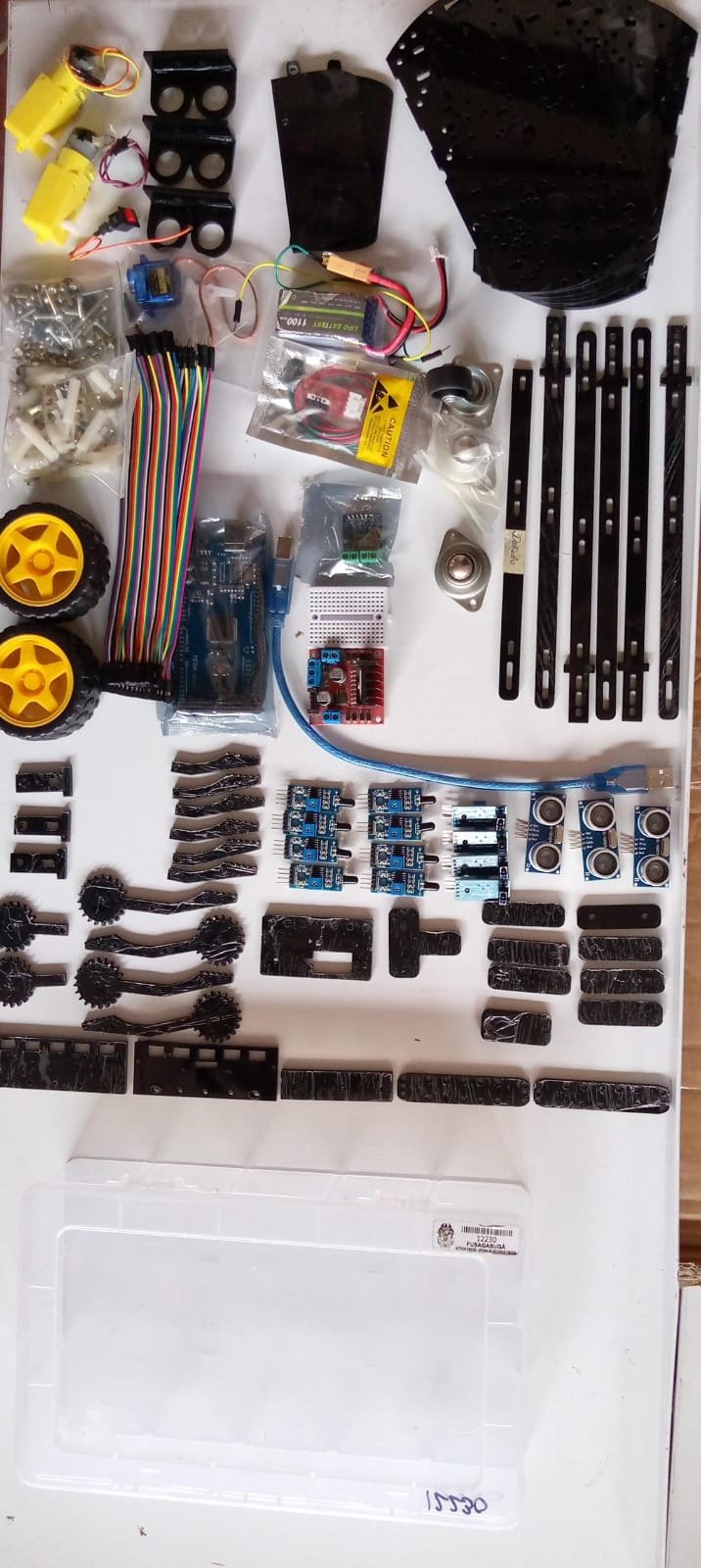 KIT DE ROBOTICA EDUCATIVA ROBOT TRIBOT DESARMADO (VISTRONICA)