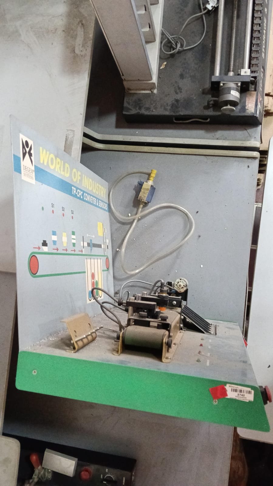 ELECTRICIDAD Y ELECTRÒNICA GRIS Y VERDE 02742