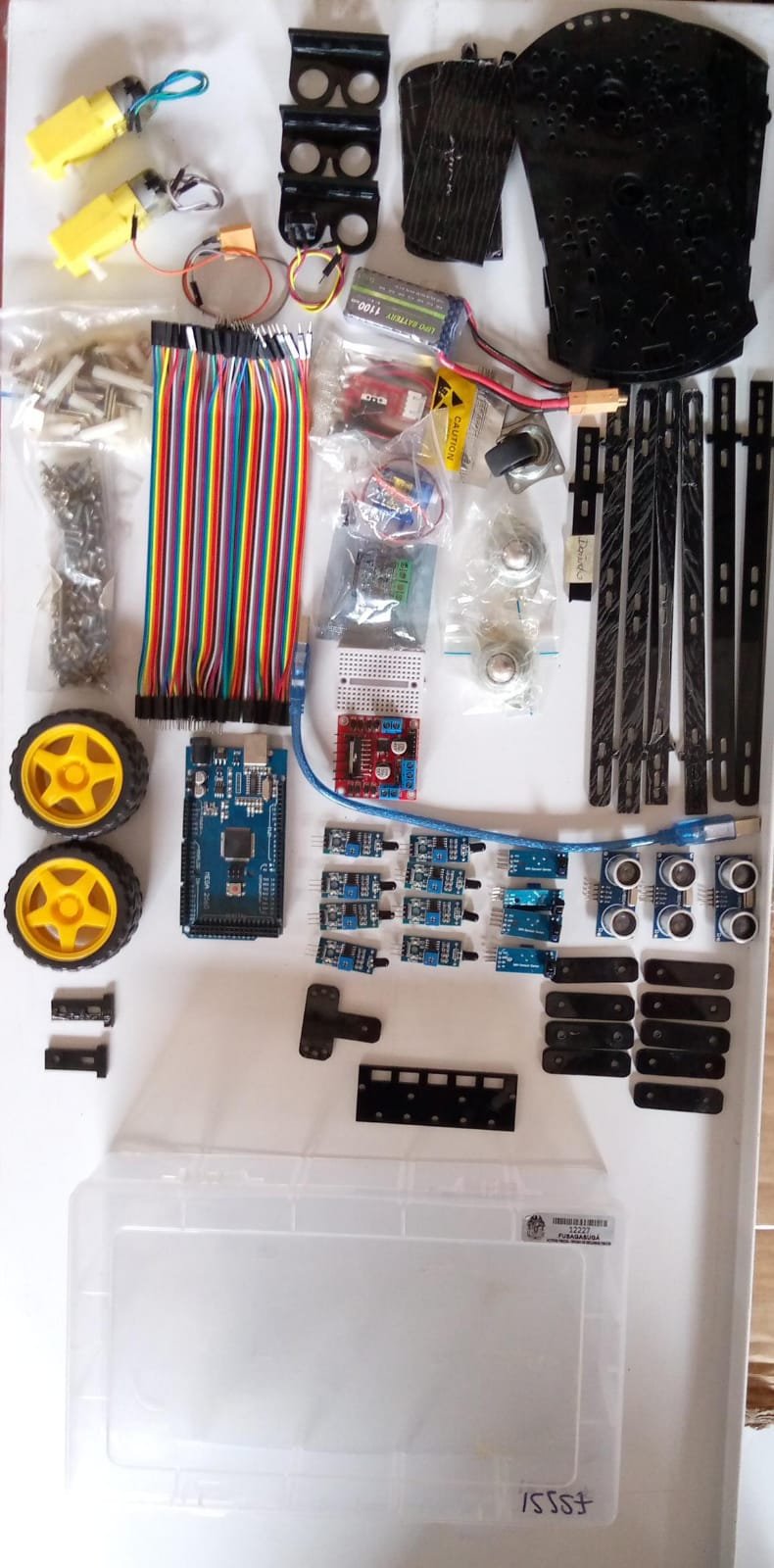 KIT DE ROBOTICA EDUCATIVA ROBOT TRIBOT DESARMADO (VISTRONICA)