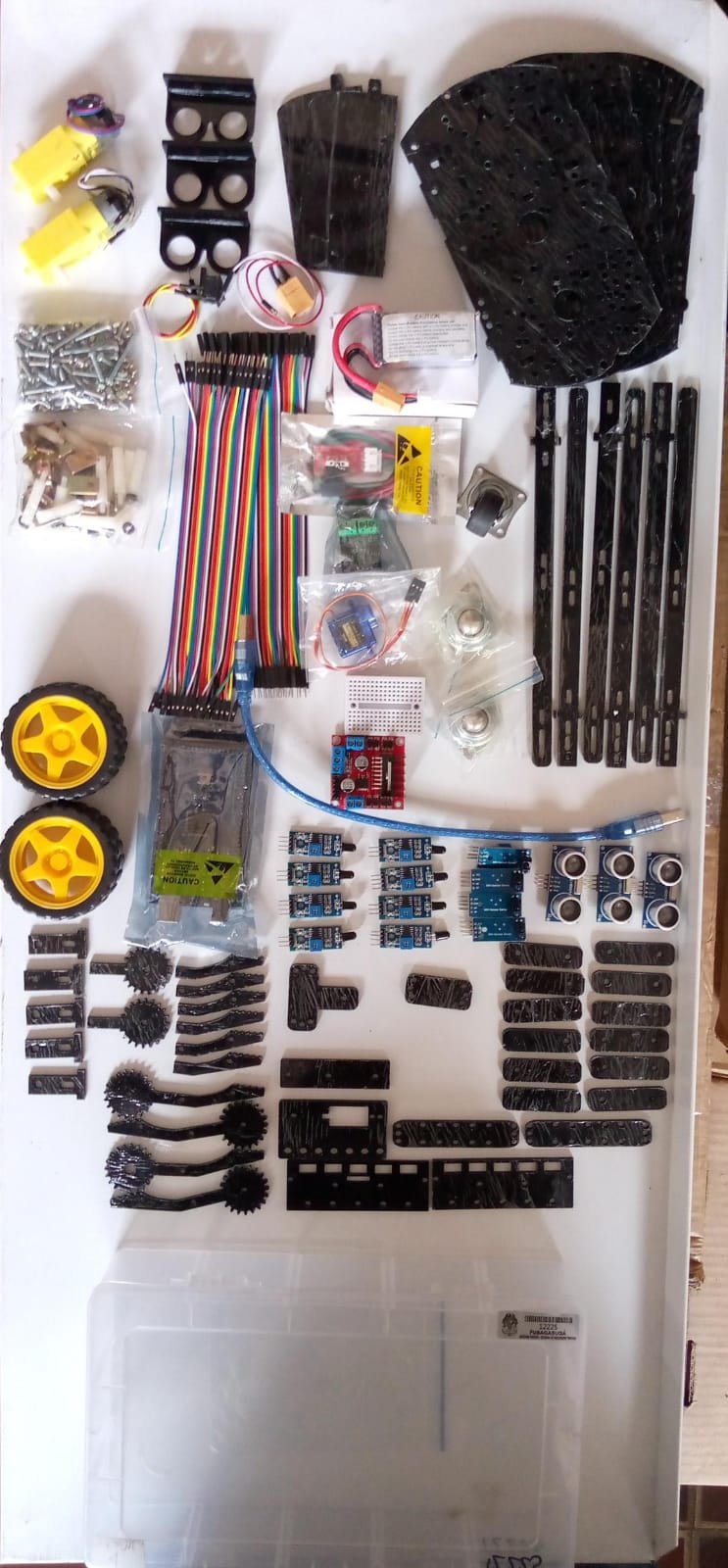 KIT DE ROBOTICA EDUCATIVA ROBOT TRIBOT DESARMADO (VISTRONICA)
