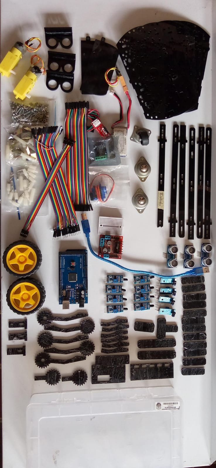 KIT DE ROBOTICA EDUCATIVA ROBOT TRIBOT DESARMADO (VISTRONICA)