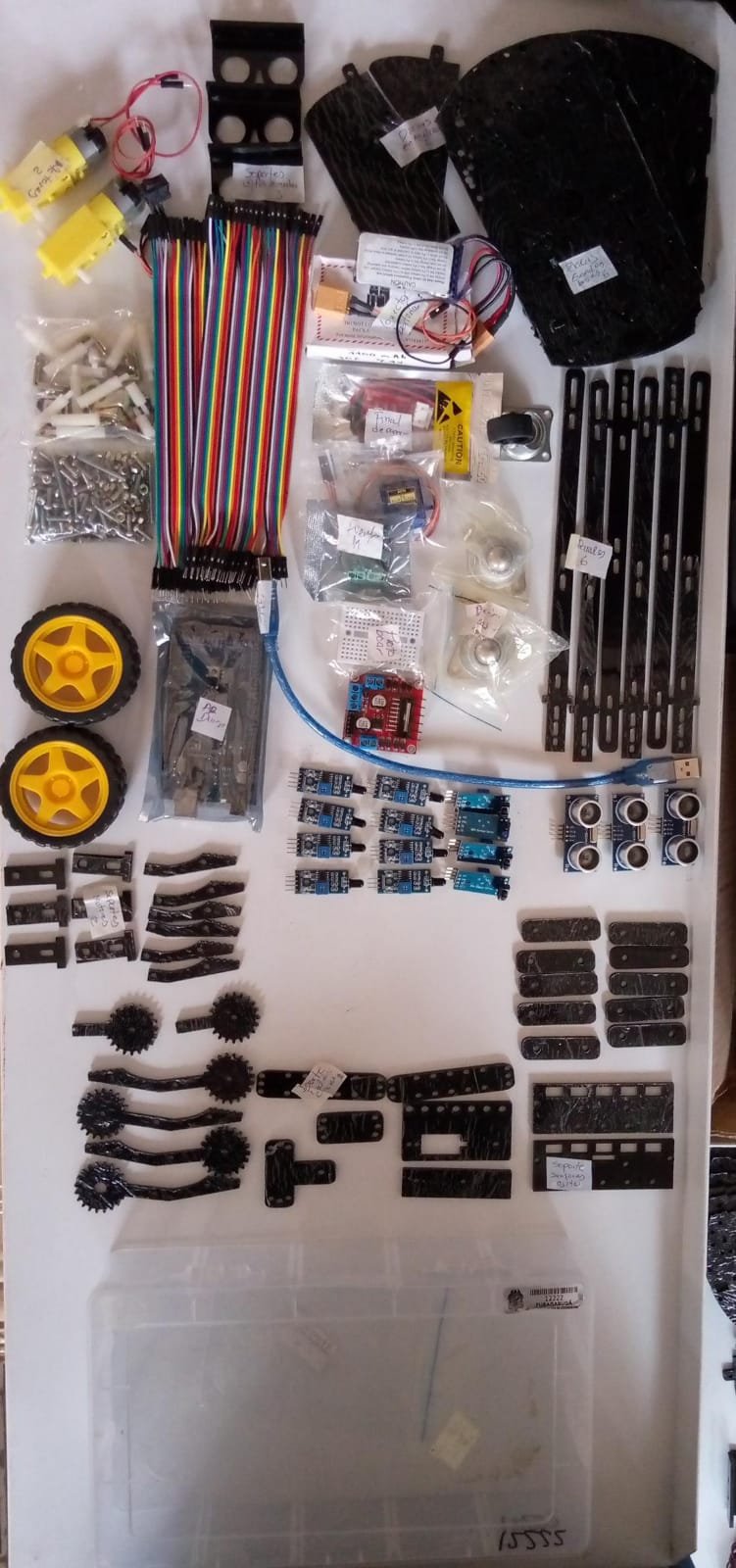 KIT DE ROBOTICA EDUCATIVA ROBOT TRIBOT DESARMADO (VISTRONICA)