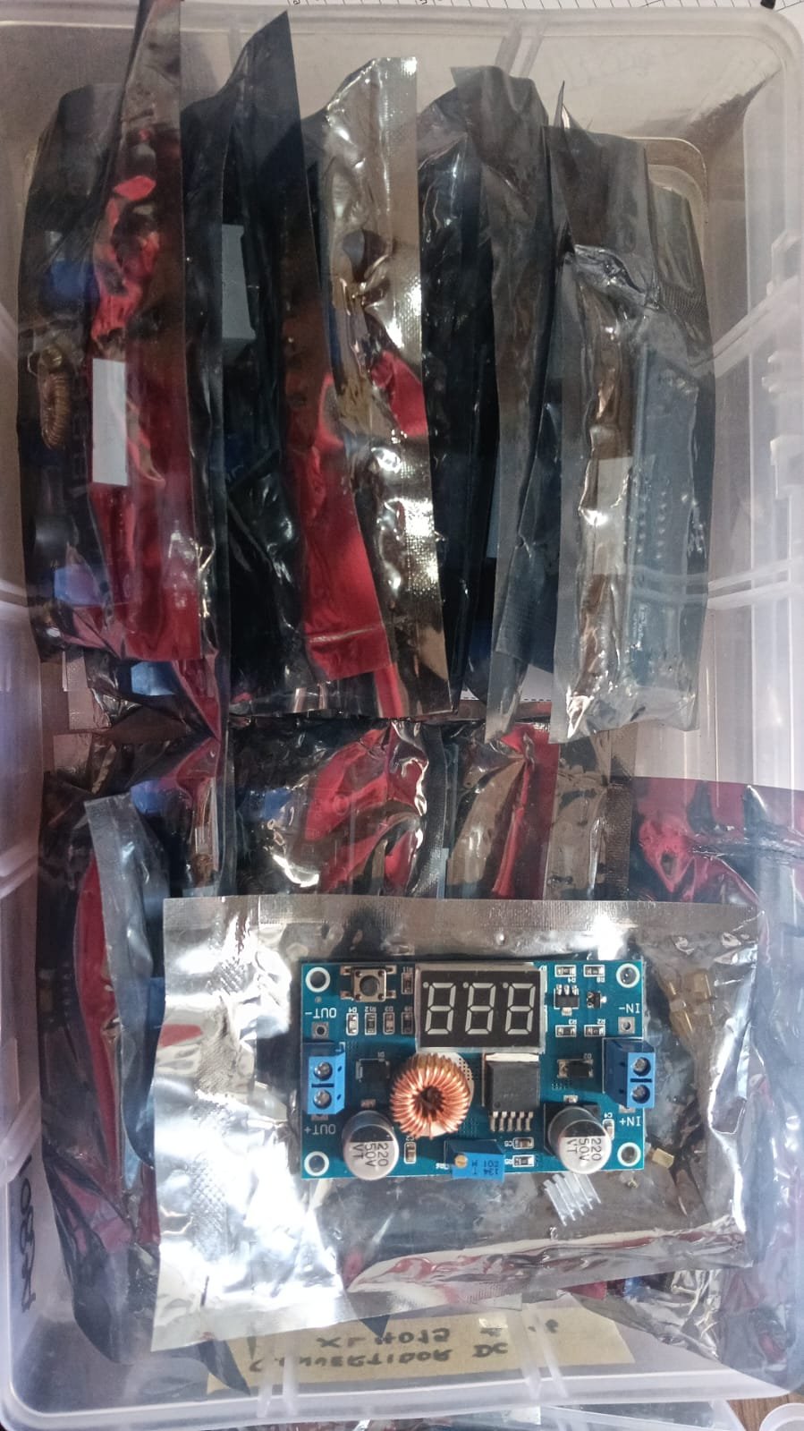 ACCESORIOS ARDUINO-CONVERTIDOR DC XL4015