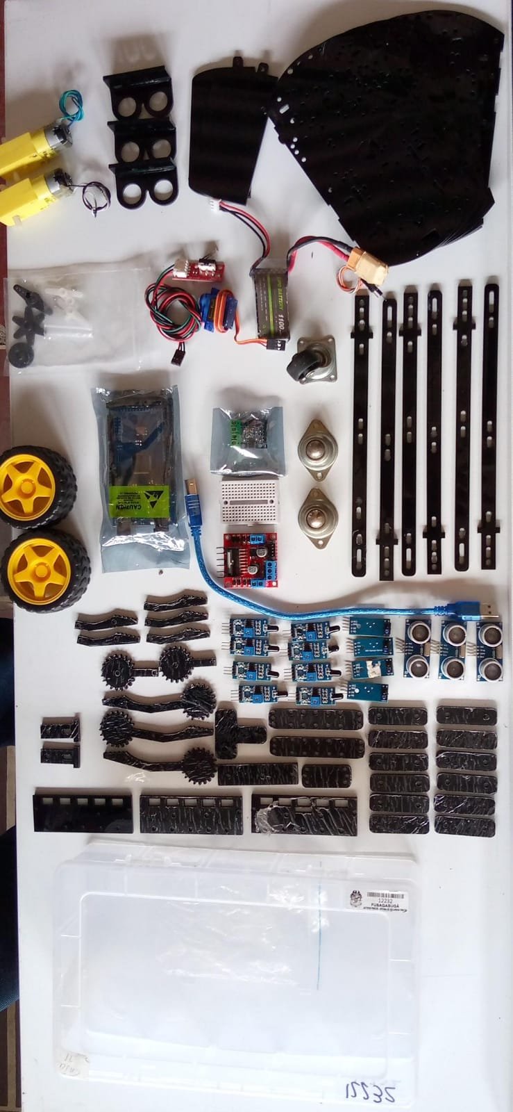 KIT DE ROBOTICA EDUCATIVA ROBOT TRIBOT DESARMADO (VISTRONICA)