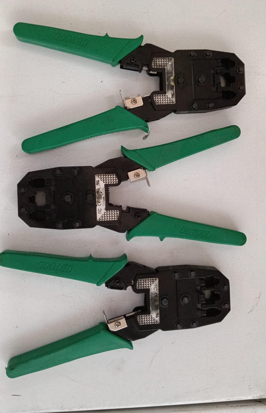 Pinzas-ponchadora RJ45-RJ20
