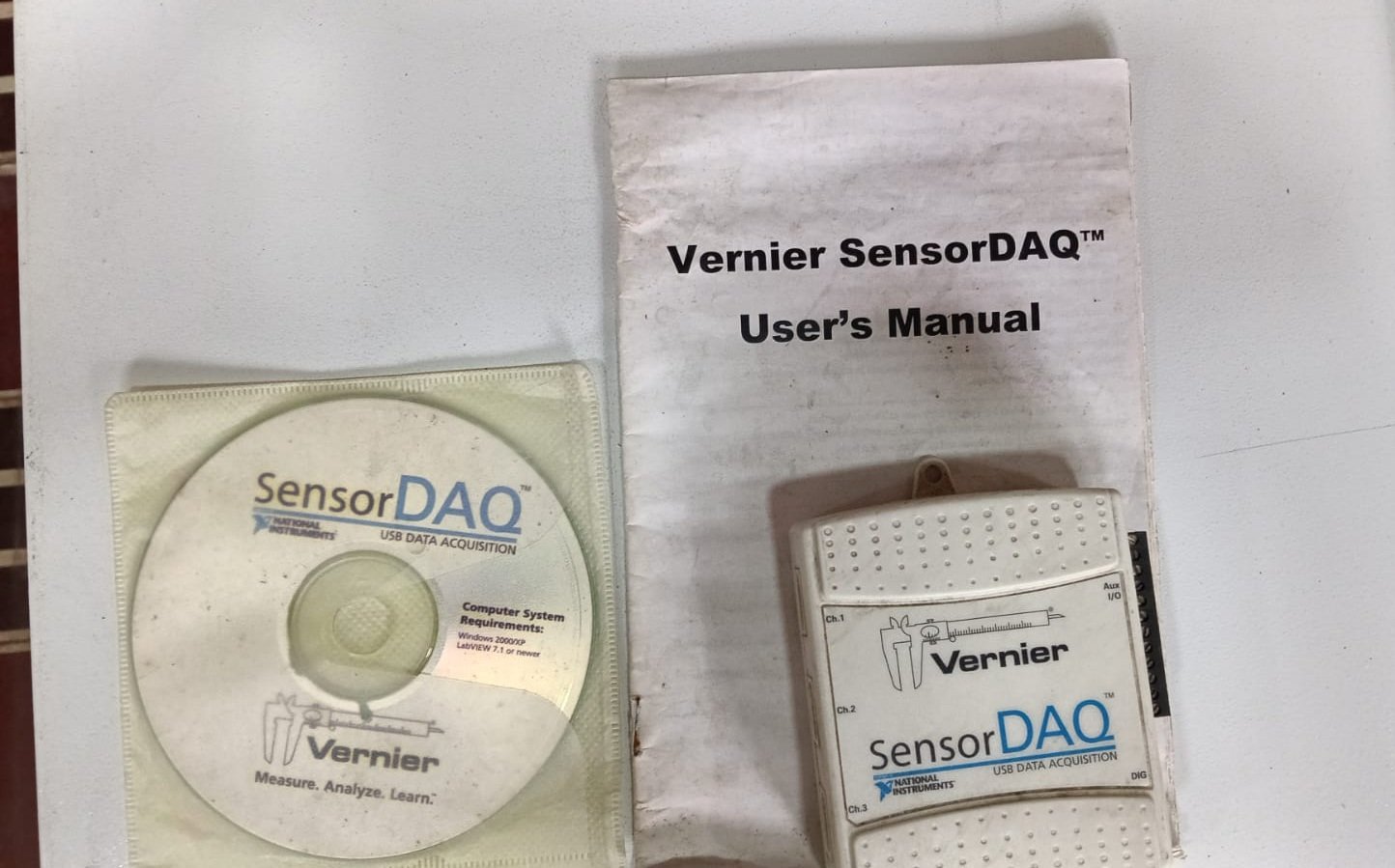 SENSOR DAQ USB DATA ACQUISITION